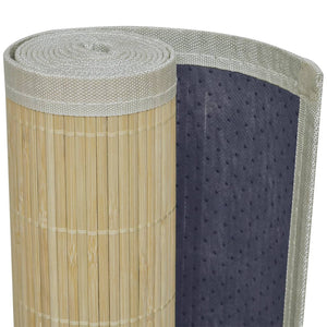 Carpet Bamboo Natural Rectangular 150x200 cm