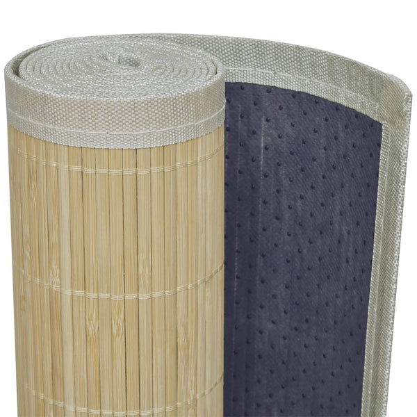 Carpet Bamboo Natural Rectangular 150x200 cm