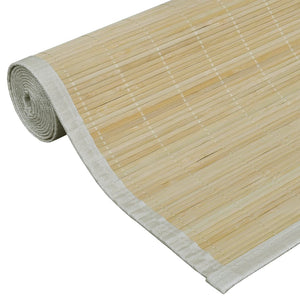 Carpet Bamboo Natural Rectangular 150x200 cm