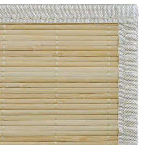 Carpet Bamboo Natural Rectangular 150x200 cm