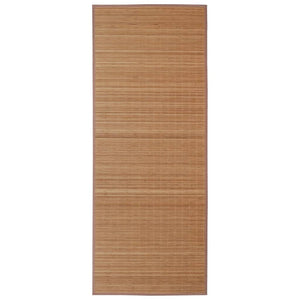 Rug Bamboo Brown Rectangular 120x180 cm