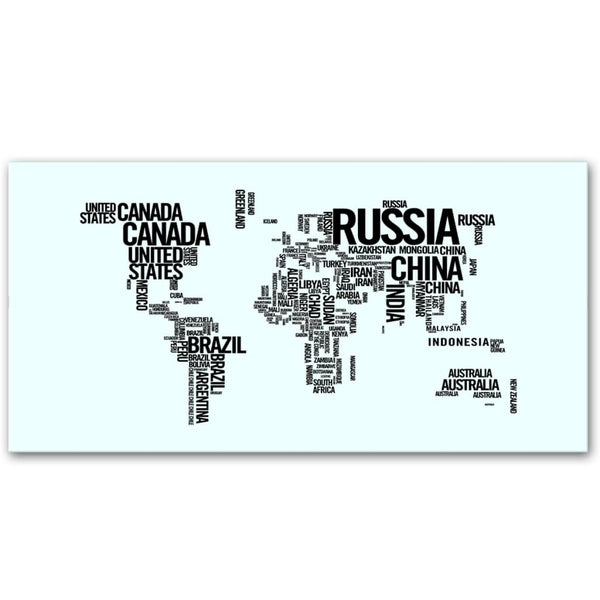 Desk with World Map