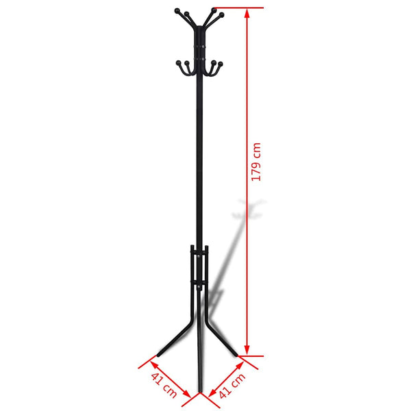Black Metal Garment Rack