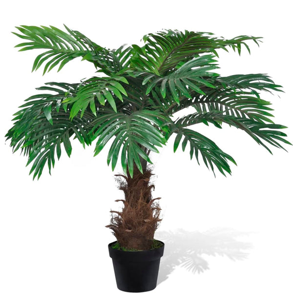 vidaXL Lifelike Artificial Cycus Palm with Pot 80 cm