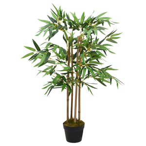 vidaXL Artificial Bamboo Twiggy with Pot 90 cm