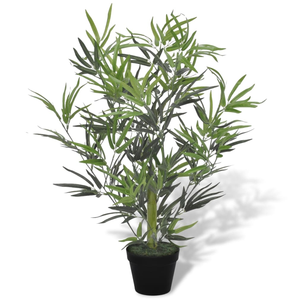 Artificial Bamboo Plant with Pot 80 cm