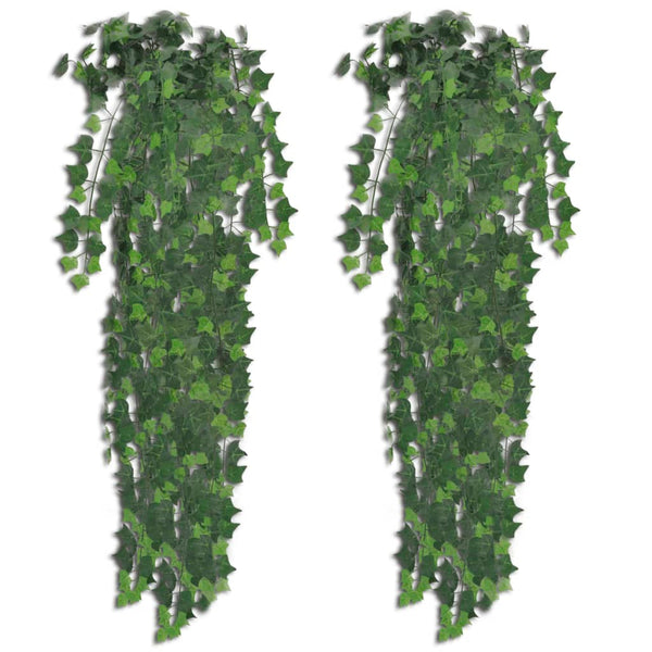 Artificial ivy green 90 cm 2 pieces