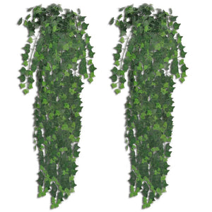 Artificial ivy green 90 cm 2 pieces