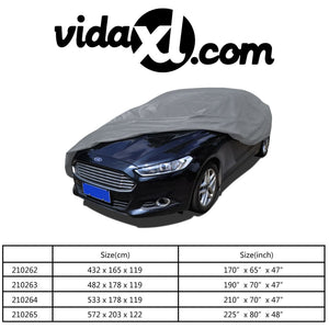 vidaXL Full Car Cover Non-woven Fabric Size XXL