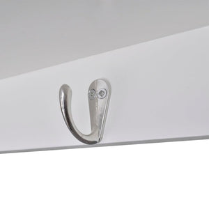 vidaXL Wall-Mounted Kitchen Cabinet Wood White