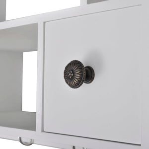 vidaXL Wall-Mounted Kitchen Cabinet Wood White