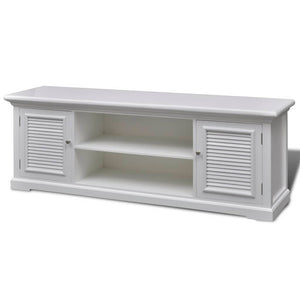 vidaXL TV Cabinet White Wood