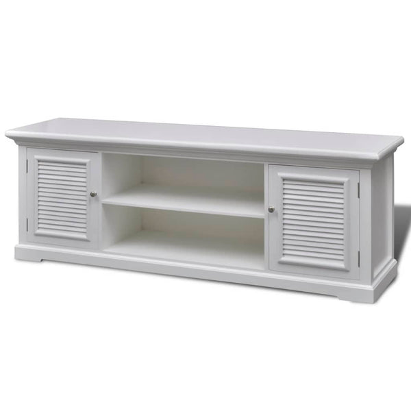 vidaXL TV Cabinet White Wood