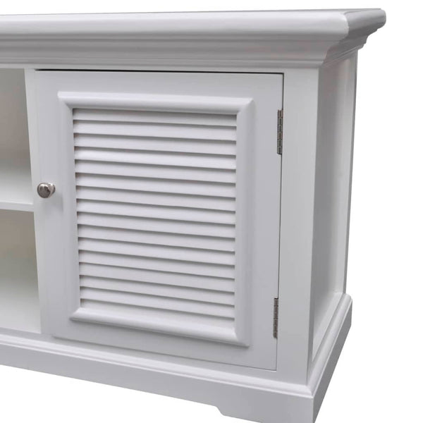 vidaXL TV Cabinet White Wood