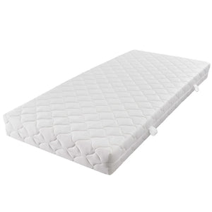 vidaXL Mattress with Washable Cover 200x80x17 cm H3