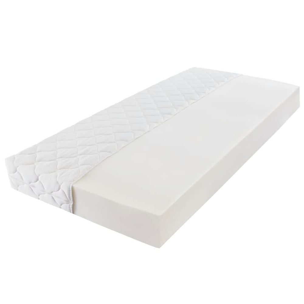 vidaXL Mattress with Washable Cover 200x80x17 cm H3