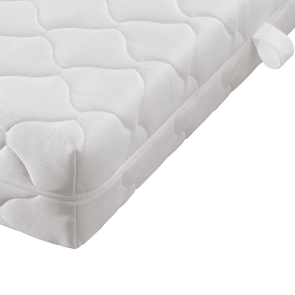 vidaXL Mattress with Washable Cover 200x90x17 cm H3