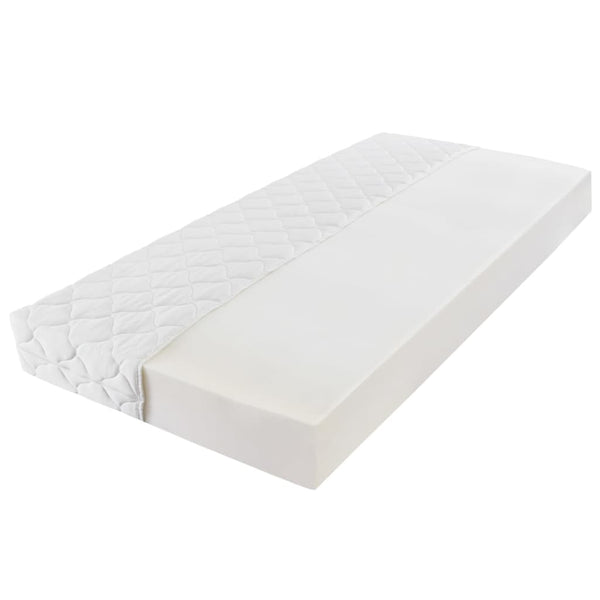 vidaXL Mattress with Washable Cover 200x160x17 cm H3