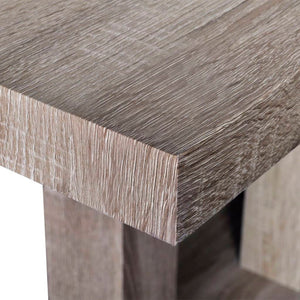vidaXL Dining Table MDF Oak Look