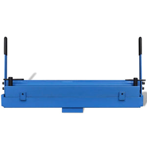 Sheet metal bending machine manual 630 mm