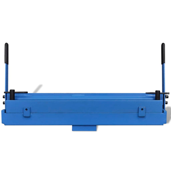 Sheet metal bending machine manual 630 mm