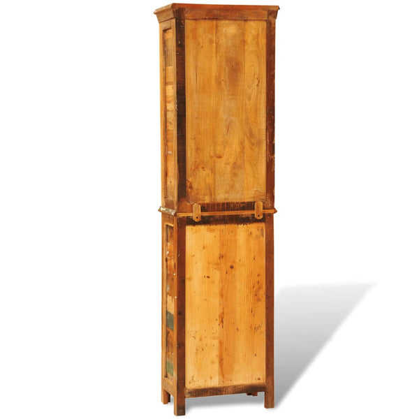 vidaXL Bookshelf Reclaimed Solid Wood Vintage