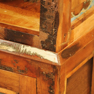 vidaXL Bookshelf Reclaimed Solid Wood Vintage