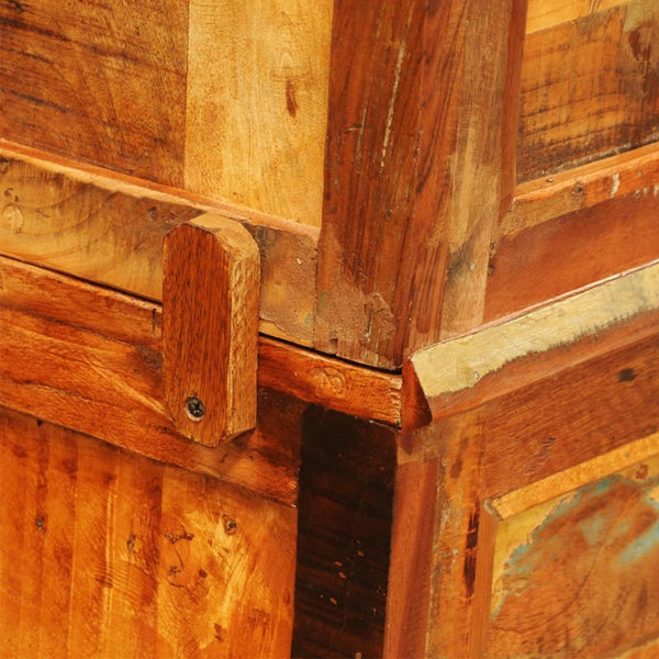 vidaXL Bookshelf Reclaimed Solid Wood Vintage