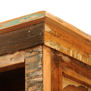 vidaXL Bookshelf Reclaimed Solid Wood Vintage