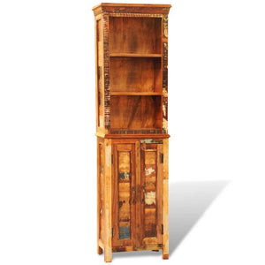 vidaXL Bookshelf Reclaimed Solid Wood Vintage