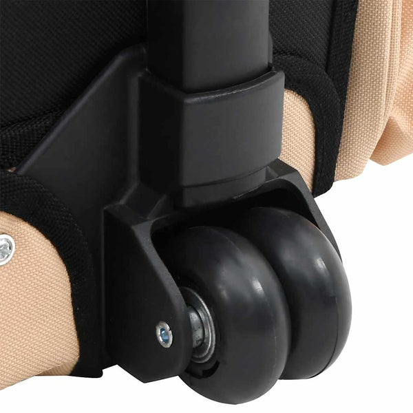vidaXL 3-in-1 Foldable Pet Stroller Beige