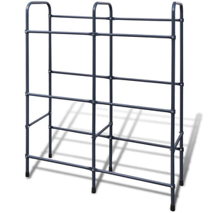 Steel shelf for 6 crates
