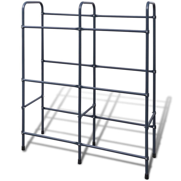 Steel shelf for 6 crates