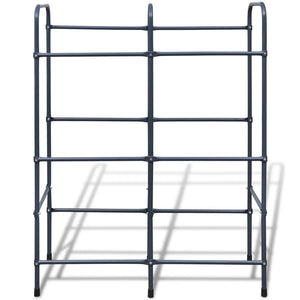 Steel shelf for 6 crates