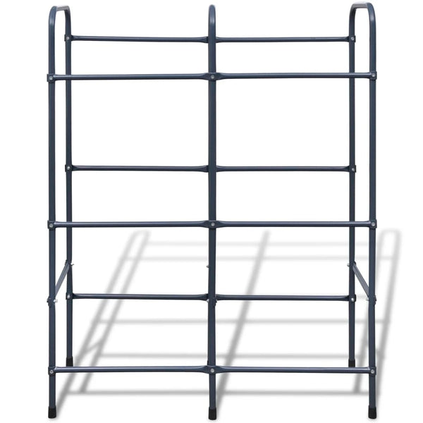 Steel shelf for 6 crates