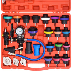 vidaXL 28-piece Cooling System Pressure Test Kit