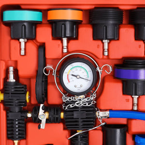vidaXL 28-piece Cooling System Pressure Test Kit