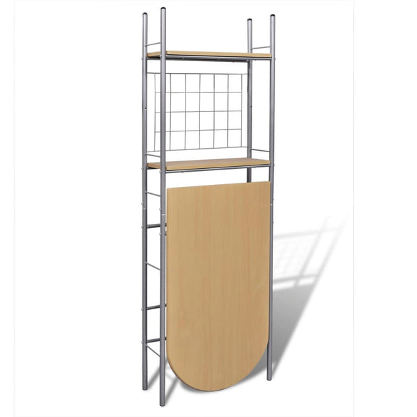 Foldable kitchen table with 2 chairs for breakfast