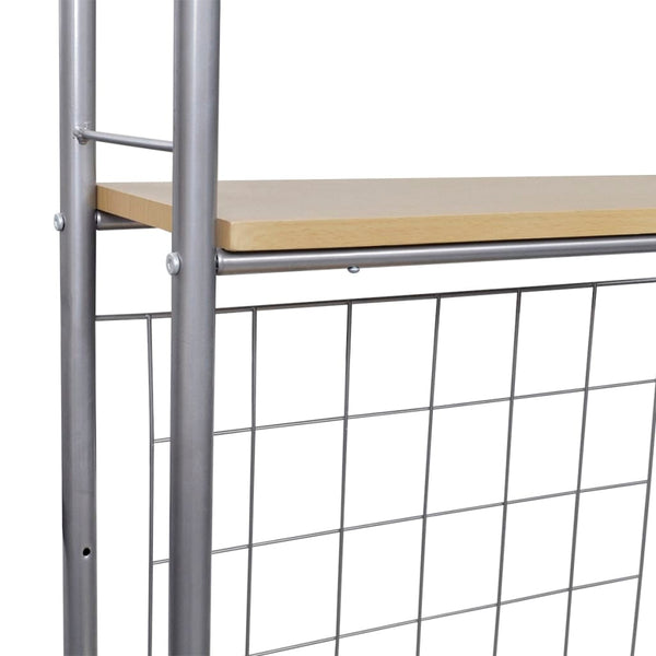 Foldable kitchen table with 2 chairs for breakfast