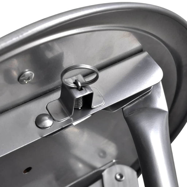 vidaXL Folding Stools 4 pcs. Faux Leather