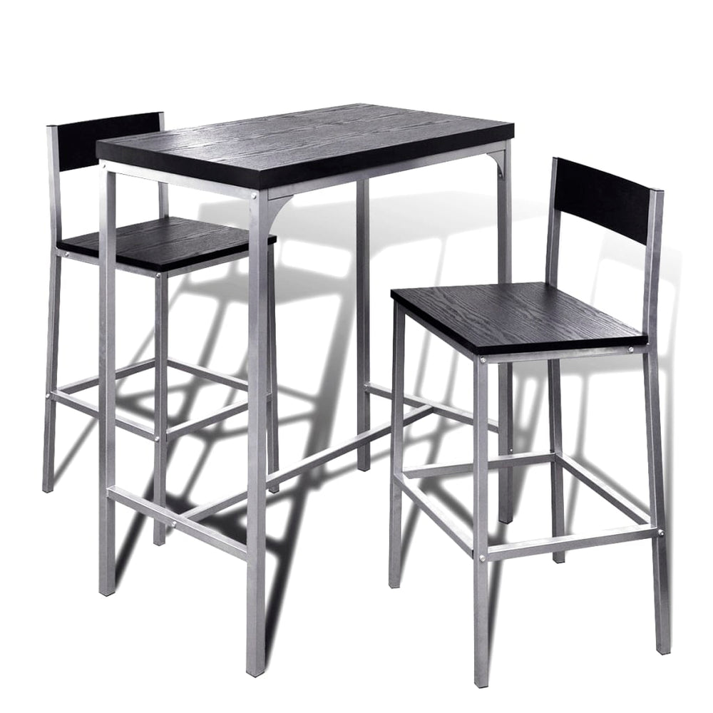 vidaXL Breakfast Bar Set