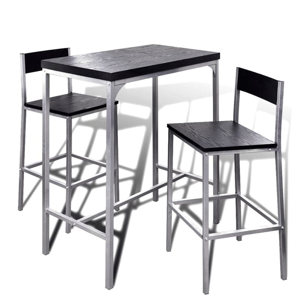vidaXL Breakfast Bar Set