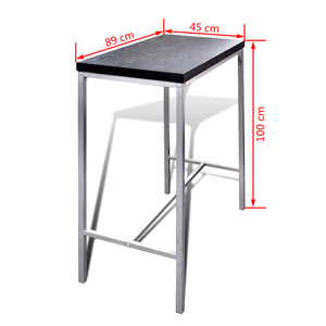 vidaXL Breakfast Bar Set