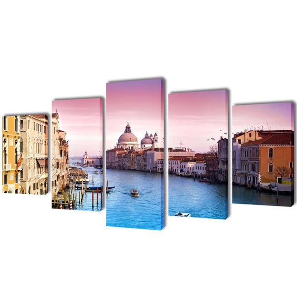 Picture Decoration Set Venice 200 x 100 cm