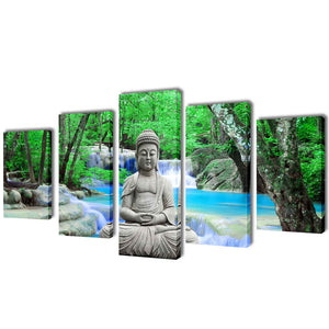 Pictures Decoration Set Buddha 200 x 100 cm