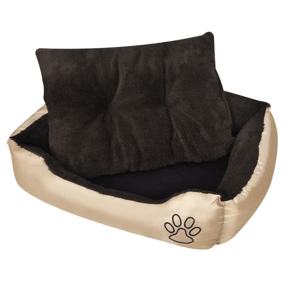 vidaXL Warm Dog Bed with Cushion XL