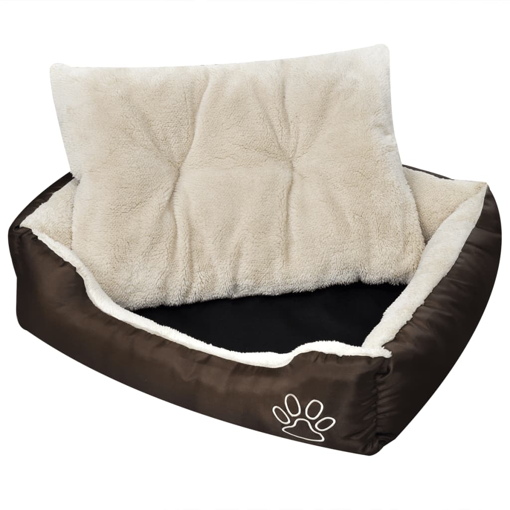 vidaXL Warm Dog Bed with Cushion S