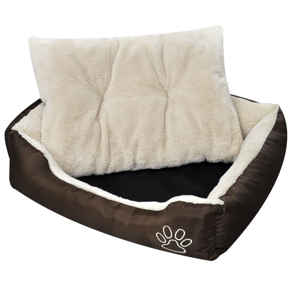 vidaXL Warm Dog Bed with Cushion XL