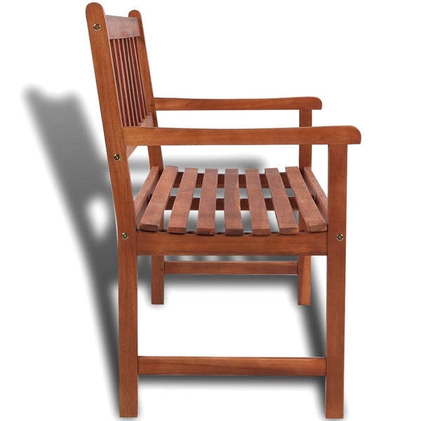 vidaXL Garden Bench 120 cm Solid Acacia Wood