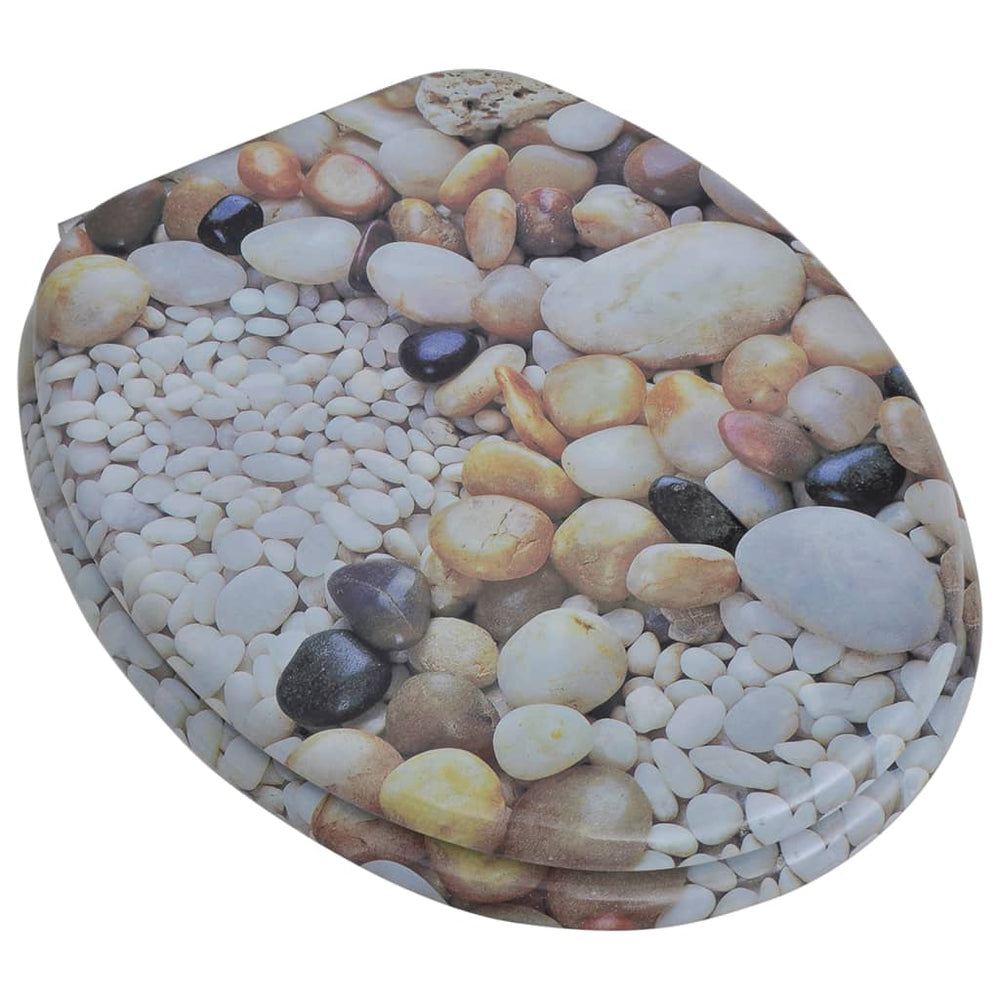 Toilet Seat MDF Stone Design